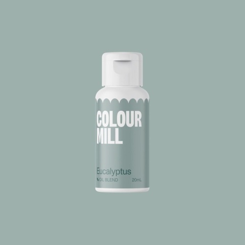 Barwnik olejowy do mas tłustych - Colour Mill - Eucalyptus, 20 ml, sklep cukierniczy Kraków