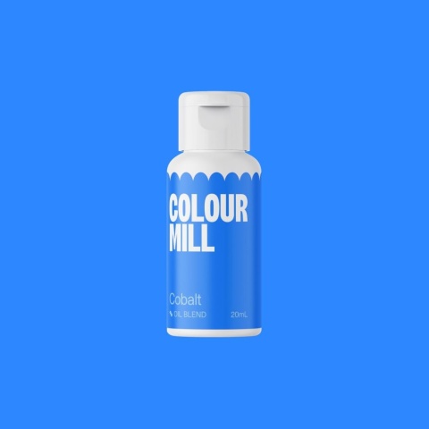 Barwnik olejowy do mas tłustych - Colour Mill - Cobalt, 20 ml, sklep cukierniczy Kraków