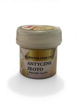 Barwnik spożywczy perłowy w proszku ANTYCZNE ZŁOTO, sklep cukierniczy Kraków