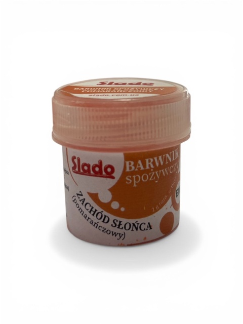 Barwnik w proszku tłuszczo rozpuszczalny POMARAŃCZOWY, sklep cukierniczy Kraków