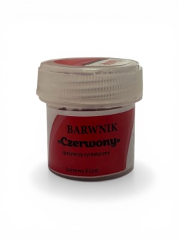 Barwnik spożyczy w proszku wodno rozpuszczalny CZERWONY, sklep cukierniczy Kraków