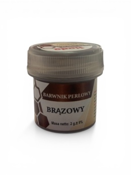 Barwnik perłowy w proszku BRĄZOWY, sklep cukierniczy Kraków