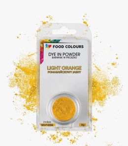 Barwnik w proszku WS-P-008 Pomarańczowy,sklep cukierniczy Kraków