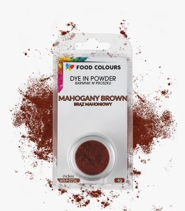Barwnik w proszku WS-P-072 Brąz mahoniowy, sklep cukierniczy Kraków