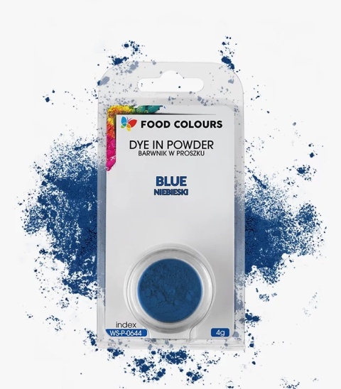 Barwnik w proszku WS-P-064 Niebieski, sklep cukierniczy Kraków