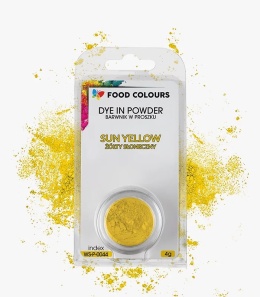 Barwnik w proszku WS-P-004 Żółty słoneczny, sklep cukierniczy Kraków