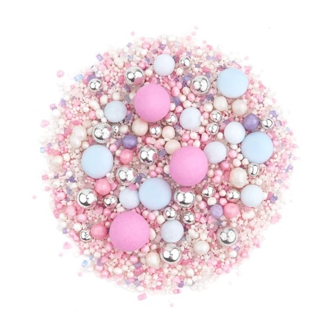 Posypka cukrowa FLUFFY PINK, Słodki Bufet, Sklep cukierniczy Kraków