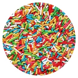 Posypka cukrowa PAŁECZKI KOLOROWE, sklep cukierniczy Kraków