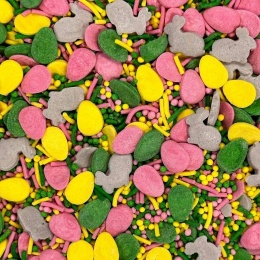 Posypka cukrowa konfetti WIELKANOCNY MIX, sklep cukierniczy Kraków