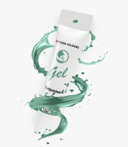 Barwnik w żelu Food Colours Gel T-066 Turquoise, sklep cukierniczy Kraków