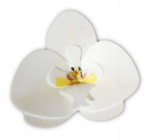 Dekoracja waflowa STORCZYK BIAŁY 2 szt.,sklep cukierniczy kraków