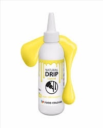 Drip do tortu, zastygająca polewa czekoladowa LEMON kolor cytrynowy, sklep cukierniczy Kraków