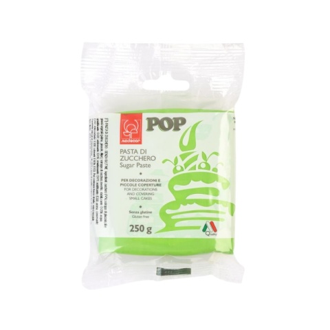 Masa cukrowa do obkładania i prostych figurek ZIELONA 250g Modecor