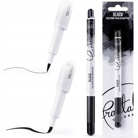 Pisak spożywczy CZarny Fractal, sklep cukierniczy Kraków