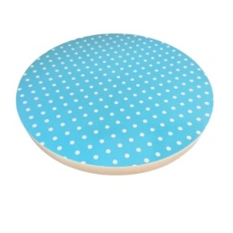 Podkład styrodurowy pod tort NIEBIESKI W KROPKI śr. 30cm, sklep cukierniczy Kraków