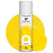 Zamsz w sprayu YELLOW 250 ml, sklep cukierniczy Kraków