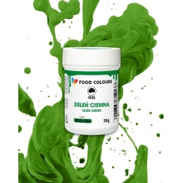 Barwnik w żelu Dark Green 35g, sklep cukierniczy Kraków