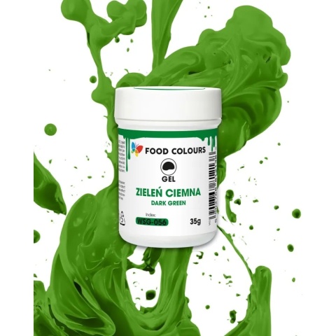 Barwnik w żelu Dark Green 35g, sklep cukierniczy Kraków