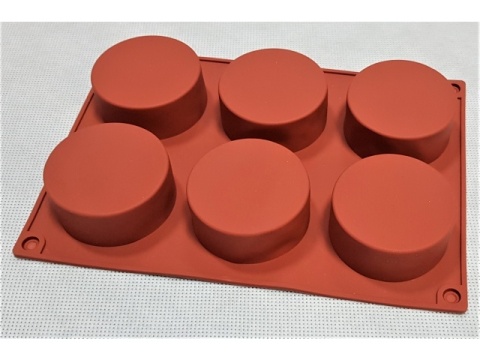 Forma silikonowa di muffinek monoporcji5,6x2,5cm 6sz, sklep cukierniczy Kraków
