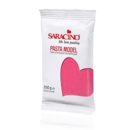 Masa cukrowa do modelowania FUKSJA 250g Saracino, sklep cukierniczy Kraków