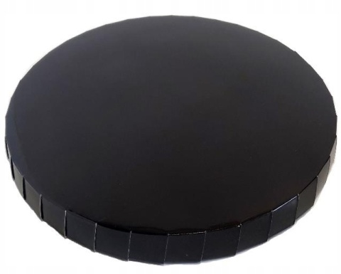 Podkład styrodurowy pod tort PREMIUM CZARNY 25 cm, sklep cukierniczy Kraków