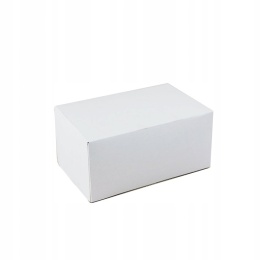 Pudełko na ciasto 16,5x11x8 BIAŁE, sklep cukierniczy Kraków