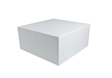 Pudełko na ciasto 20,7x19,2x9 BIAŁE, sklep cukierniczy Kraków