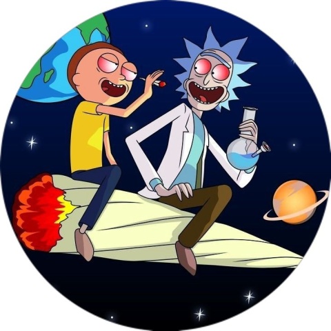 Wydruk jadalny na tort RICK I MORTY, sklep cukierniczy Kraków