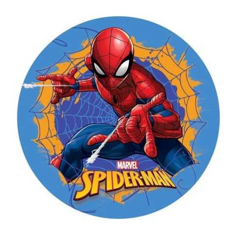 Wydruk jadalny na tort SPIDERMAN wz.III, sklep cukierniczy Kraków