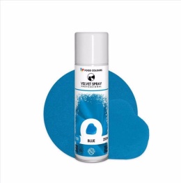 Zamsz w sprayu NIEBIESKI 250 ml VELVET SPRAY, sklep cukierniczy Kraków
