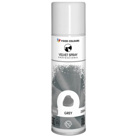 Zamsz w sprayu SZARY 250 ml VELVET SPRAY,sklep cukierniczy Kraków