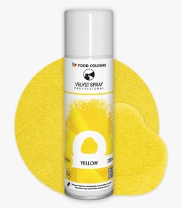 Zamsz w sprayu ŻÓŁTY  250 ml VELVET SPRAY, sklep cukierniczy Kraków