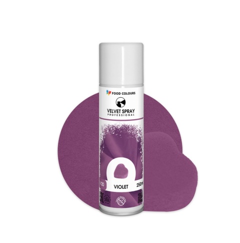 Zamsz w sprayu FIOLETOWY  250 ml VELVET SPRAY, sklep cukierniczy kraków