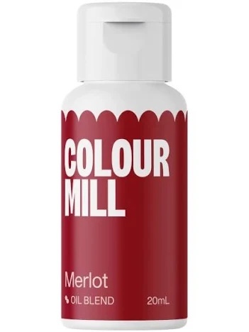 Barwnik olejowy do mas tłustych MERLOT Colour Mill,sklep cukierniczy Kraków