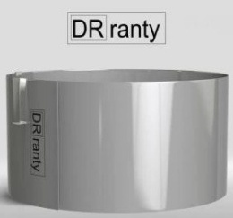 Rant regulowany bez podziałki 15-21cm h14,sklep cukierniczy Kraków
