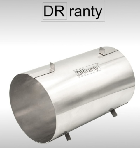 Rant regulowany z podziałką 18-25cm, h22,sklep cukierniczy Kraków